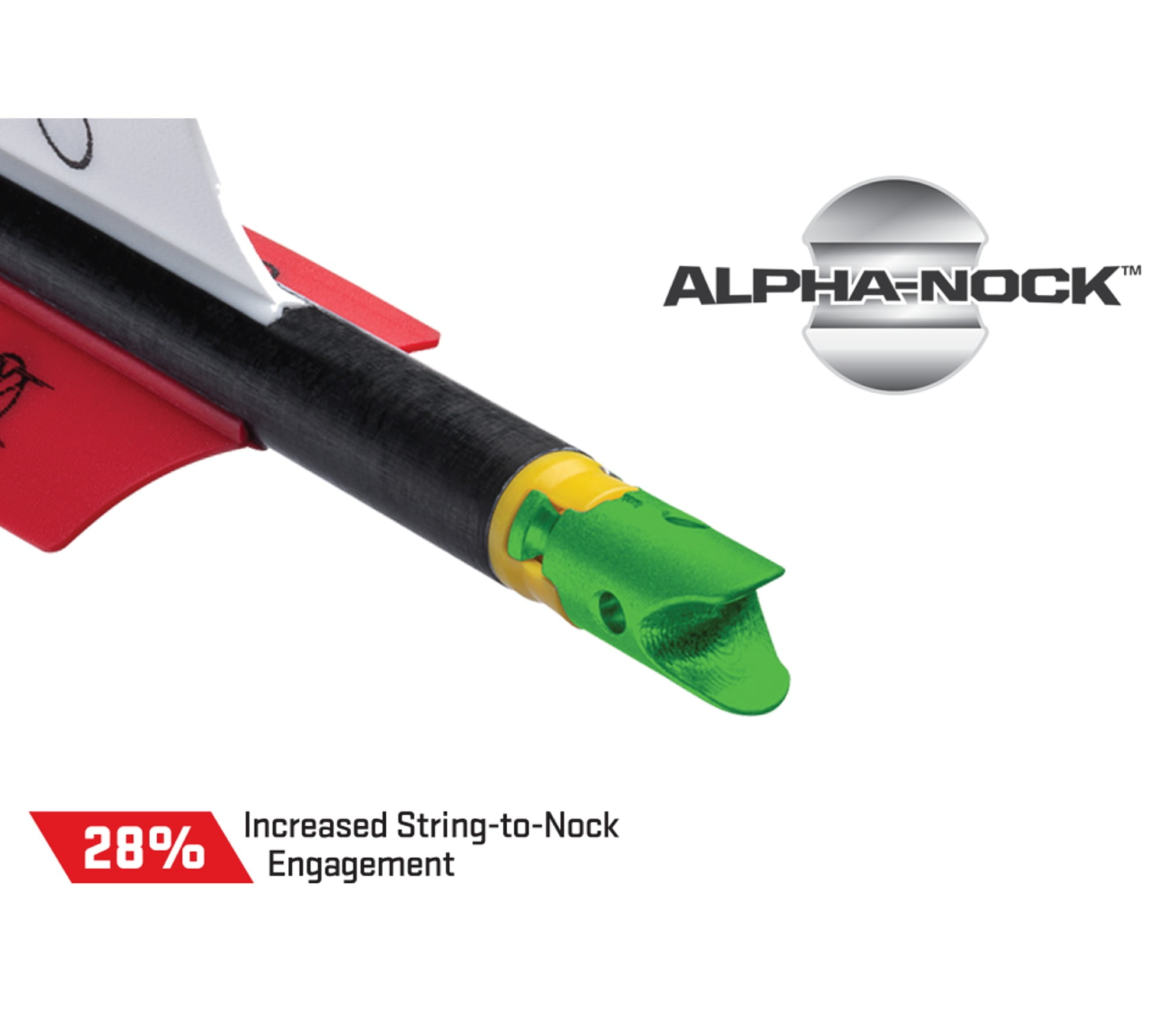 TenPoint AlphaNock 6/PK Green Crossbow Nocks HEA352.6G