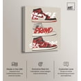 thumbnail image 2 of Hustle Grind Success Sneakers Canvas Trendy Sneaker Art by Art Remedy, Gallery Wrapped, 24" x 30", 2 of 7