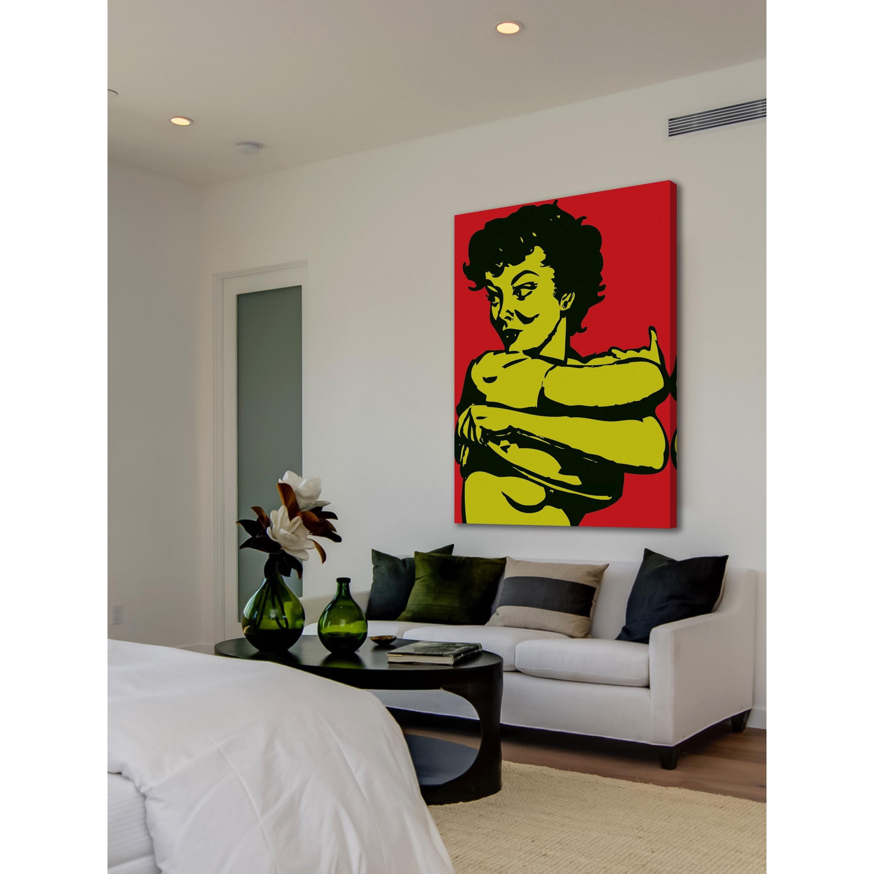 Marmont Hill "Girl 2" Print on Canvas