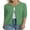 Kelly Green, variant on QUALFORT Women’s 100% Cotton Lightweight Button-Front Cardigan Sweater,crew neck Long Sleeve Knit