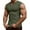 Army Green, variant on Men's V Neck Sleeveless Tank Top, Lightweight Polyester, Casual Summer Wear, Relaxed Fit, S-XXXL