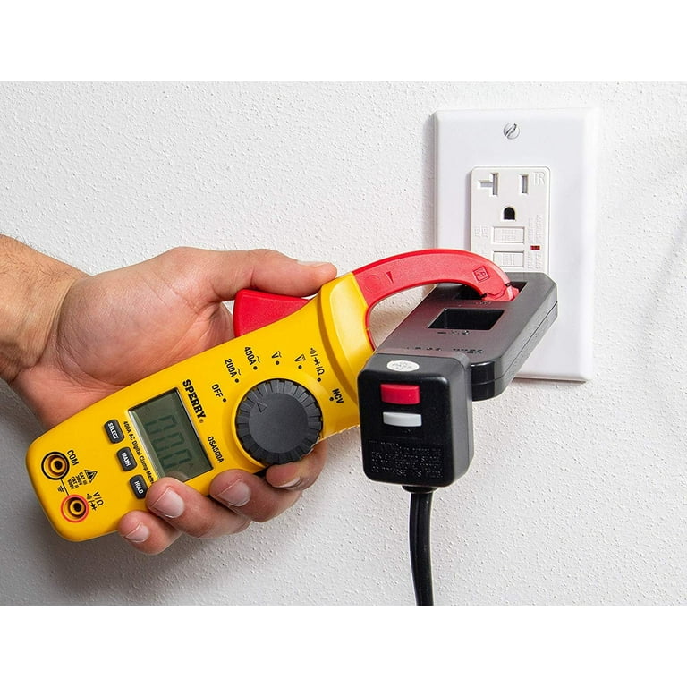 Sperry Instruments DSA500A Digital Snap-Around Clamp Meter, 5