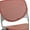 Coral, variant on KFI Studios KOOL 4 Seat Reception Bench, Black