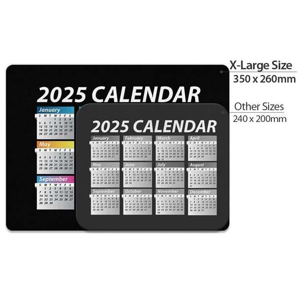WIRESTER 13.77x10.23 in Super Size Rectangle Mouse Pad, Non-Slip X-Large Mouse Pad for Home, Office, and Gaming Desk - Year 2025 Calendar - Walmart Business Supplies wirester-13-77x10-23-in-super-size-rectangle-mouse-pad-non-slip-x-large-mouse-pad-for-home-office-and-gaming-desk-year-2025-calendar-walmart-business-supplies