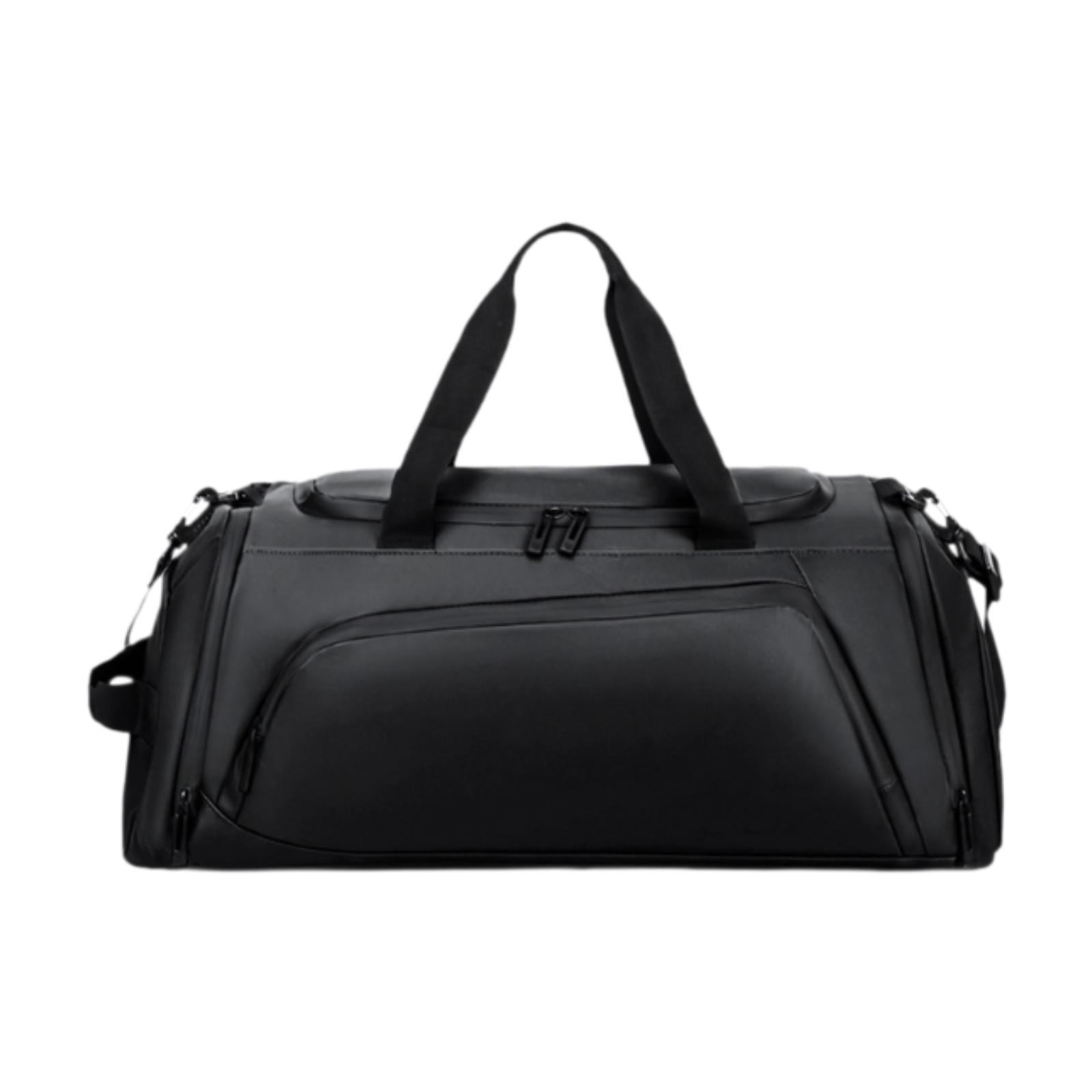 Baoblaze Travel Duffle Bag Luggage Bag Sports Gym Bag Oxford Cloth Men Women Shoulder Bag Carry on Overnight Bag for Sports Gym Travel Black
