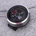 thumbnail image 2 of Slide Compass, Portable Black Watch Compass Beautiful  For Camping, 2 of 8