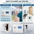 thumbnail image 3 of SYNLETT Caregiver Pager for Elderly Adults Nurse 6 Call Buttons for Elderly at Home Seniors Patients Nurse Call Light Monitoring System Alert Button Bed Alarm Buzzer Emergency Clinic, 3 of 6