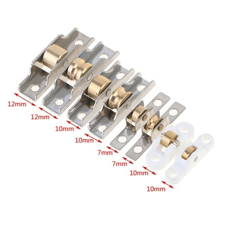 

1Pc Stainless Steel Window Pulley Sliding Door Roller Runner Wheel Track Pulley