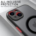 thumbnail image 5 of Magsafe-funda magnética de lujo para teléfono, carcasa a prueba de golpes para iPhone 13, 14, 12, 11 Pro Max, Mini, X, XR, XS, 14Plus, 5 of 5