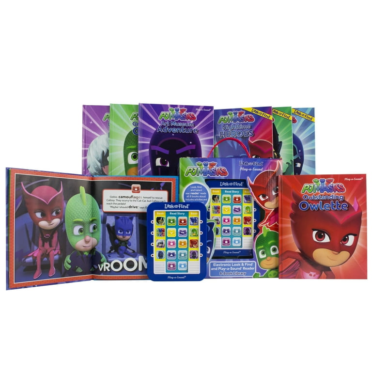 PJ Masks: Me Reader 8-Book Library and Sound Book Set - Walmart.com
