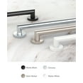 thumbnail image 4 of Gatco 964MX Glam 24" ADA Compliant Stainless Steel Grab Bar, Matte Black, 4 of 4
