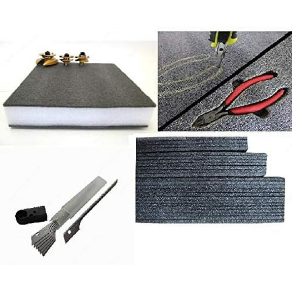 Black Kaizen Shaping Foam 2' x 2' Chooze Thickness with Free 10 Knife Replacemen