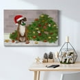 thumbnail image 6 of Christmas Boxer and Broken Christmas Tree- Gallery Wrapped Canvas, 6 of 9