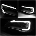 thumbnail image 6 of DNA Motoring For 13-16 Ford Escape LED DRL Black Amber Corner Projector Headlight Lamps pair, 6 of 9
