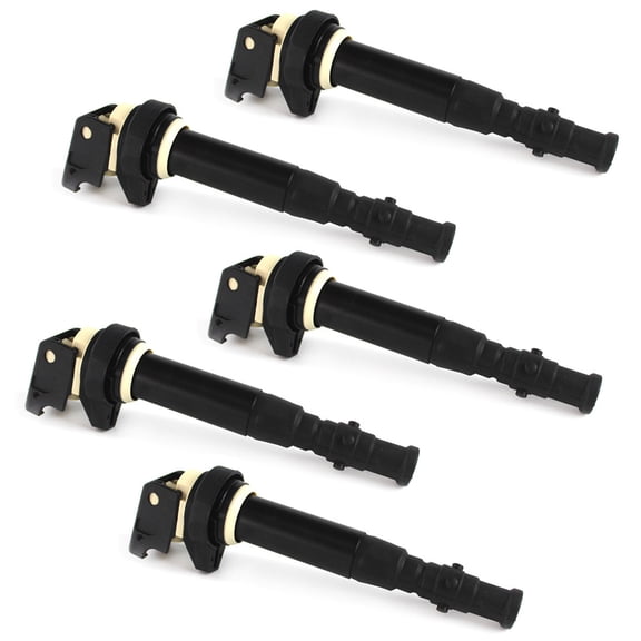 SINOCMP 5 Ignition Coils Set for 2006-2010 BMW M5 M6 5.0L V10 E60 E63 E64