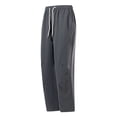 thumbnail image 5 of SAWOBUUN Men's Casual Wide Leg Pants Drawstring Elastic Waist Loose Fit Athletic Trousers for Travel Sports, 5 of 8