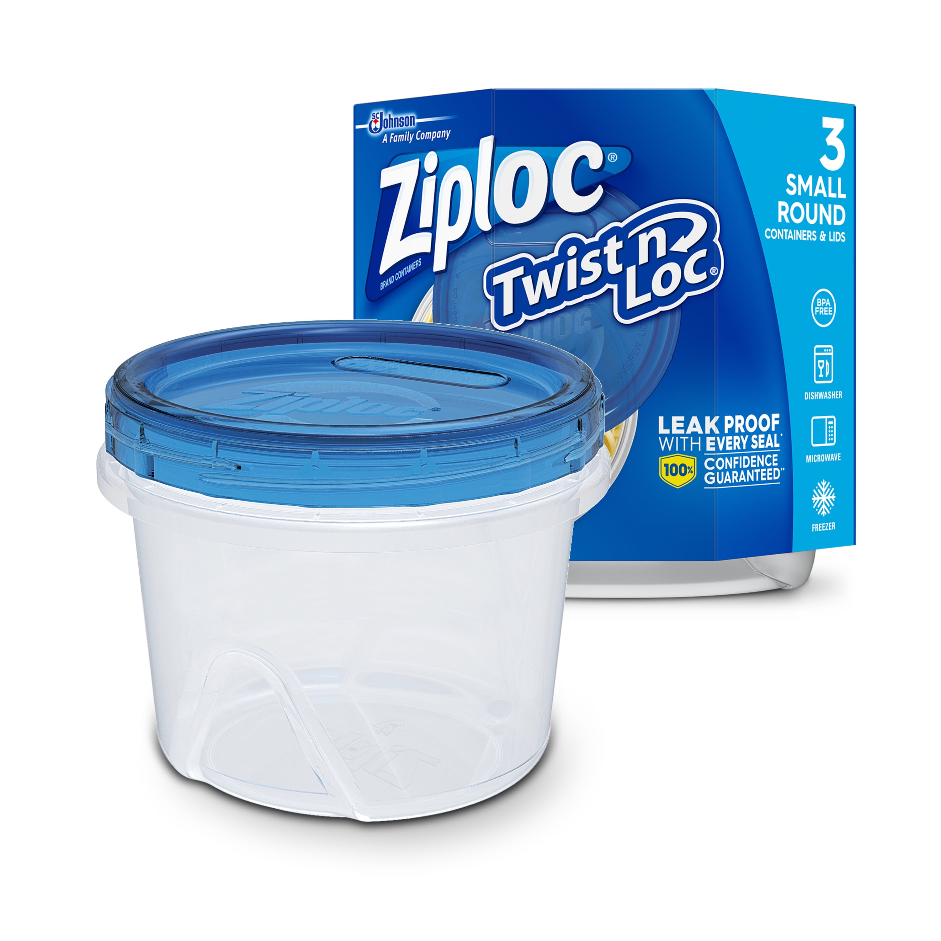 Travel and Organization.. Ziploc Twist 'n Loc Storage Containers for Food New 