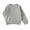 Grey, variant on Rovga Toddler Kids Baby Boy Girl Crewneck Sweatshirt Cotton Long Sleeve Solid Color Pullover Top Casual Spring Fall Clothes Stylish Clothing