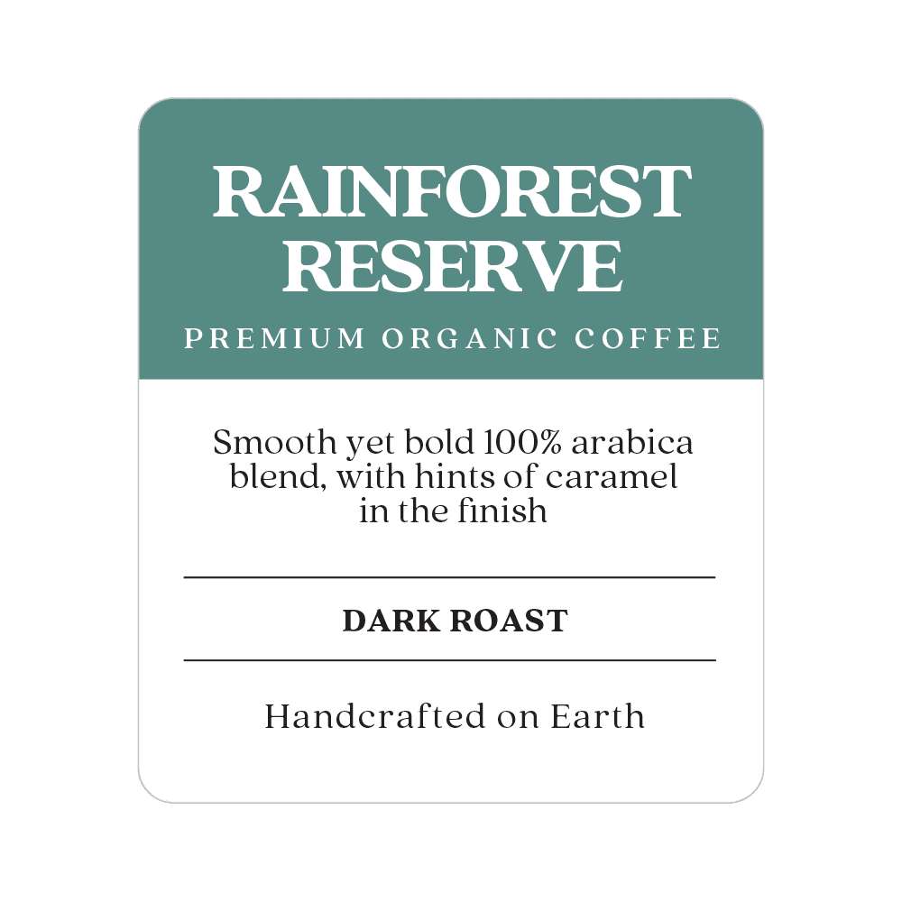 Copper Moon Single Serve Coffee Pods for Keurig K-Cup Brewers, Dark Roast, Rainforest Reserve Organic Blend, 72 Count