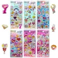 thumbnail image 4 of 3D Stickers for Kids, Meafeng 12 Sheets 178Pcs Shiny Shake Puffy Glitter Stickers for Girls Craft Gifts, Reward, 4 of 7