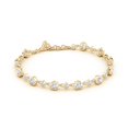 thumbnail image 2 of ANGARA IGI Certified Alternating Size Lab Grown 2.75 Ct Diamond Tennis Bracelet for Women in 14K Yellow Gold (Size-4.1mm|Color-F-G|Clarity-VS) | Anniversary, Jewelry Gift for Women | Diamond Bracelet, 2 of 6