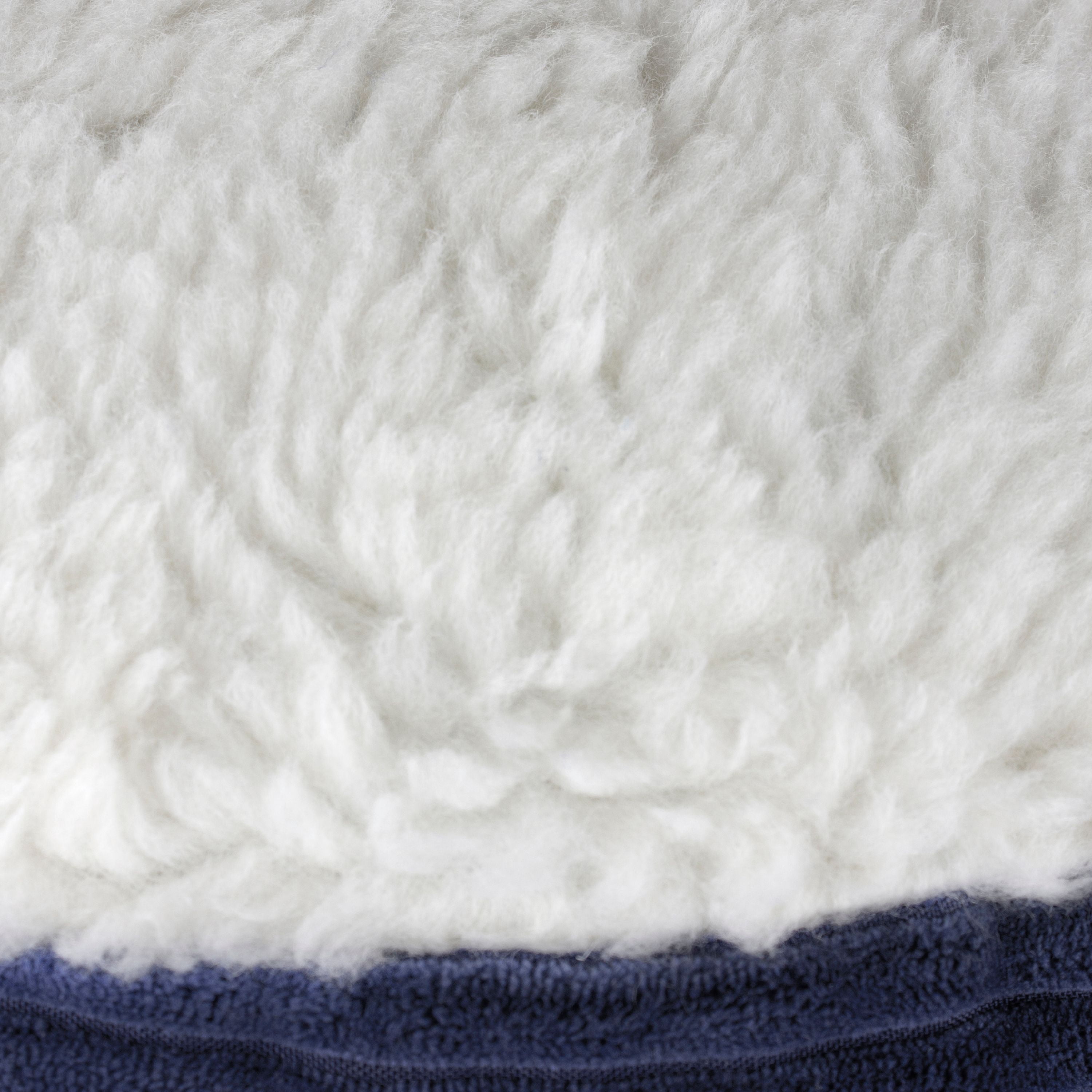 Precious Tails Plush Corduroy And Sherpa Lined Pet Dog Bed