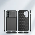 thumbnail image 2 of for Samsung Galaxy S23 Ultra Case Carbon Fiber Patterned, Military-Grade Drop Protection Cover, Slim Shockproof TPU Rubber for Samsung Galaxy S23 Ultra Anti-Scratch,Supports Wireless Charging,Blue, 2 of 8