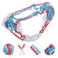 thumbnail image 2 of Strong Durable 12 Buckles 3 Color Galvanized Manganese Steel Chain Basketball Net Basketball Goal Net, 2 of 6