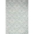 thumbnail image 1 of Bashian R131-TE-5X7.6-AL126 Tapis Rectangulaire 5 Pi. x 7 Pi. 6 Po. Valencia Transitionnel 100 % Laine Tufté Main, Turquoise, 1 of 1
