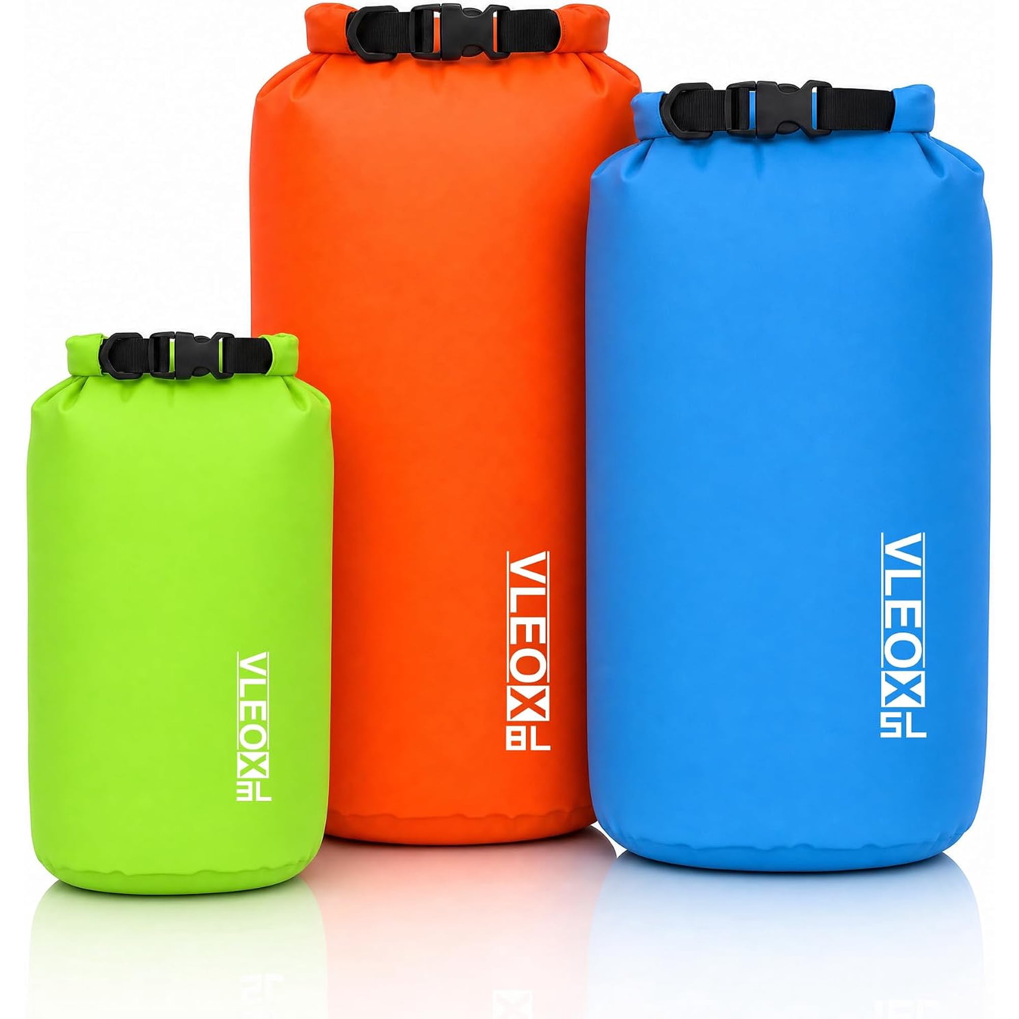 Dry Bag 3-Pack/5-Pack, Lightweight Dry Sack, Waterproof Bags