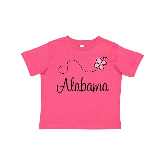 Inktastic Butterfly Alabama Boys or Girls Toddler T-Shirt