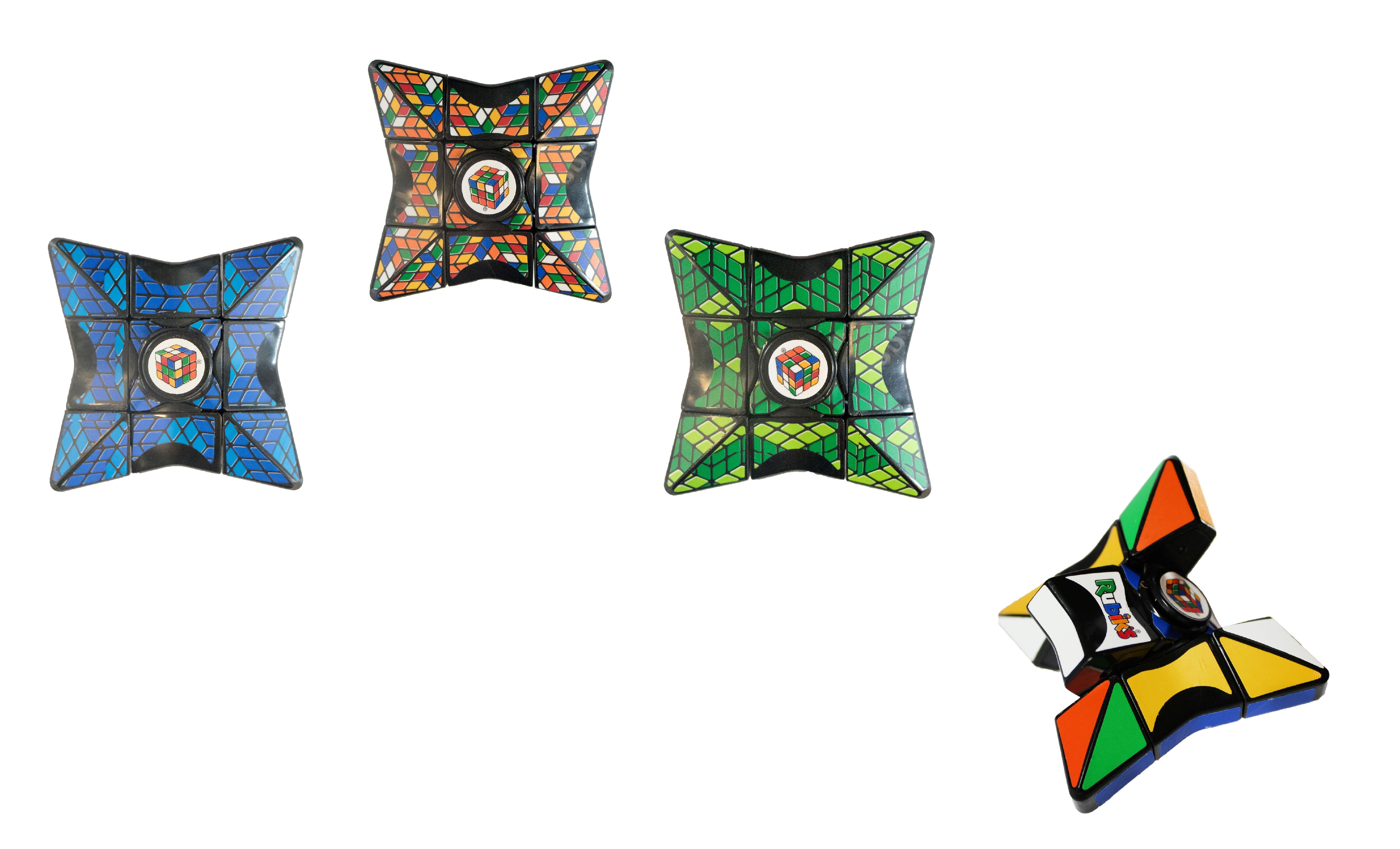 Rubik's Magic Star Spinner, Green