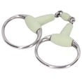 thumbnail image 2 of Embout de Cheval, Embout de Snaffle en Acier Inoxydable pour Fermes de Chevaux, 2 of 8