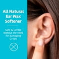 De La Cruz Pure Sweet Oil Ear Wax Softener Ear Drops for Clogged Ears