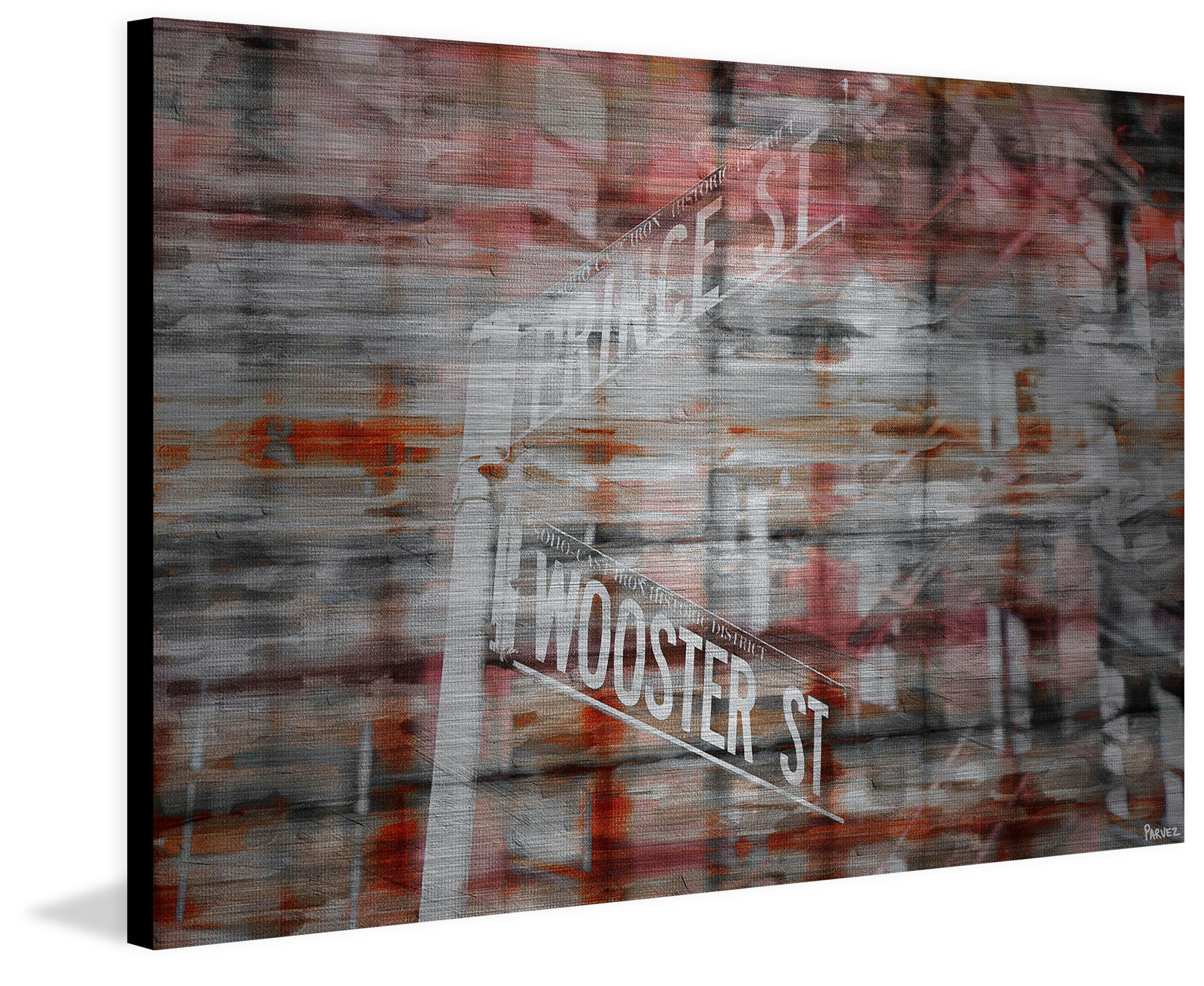 Parvez Taj "Prince & Wooster" Print on Brushed Aluminum