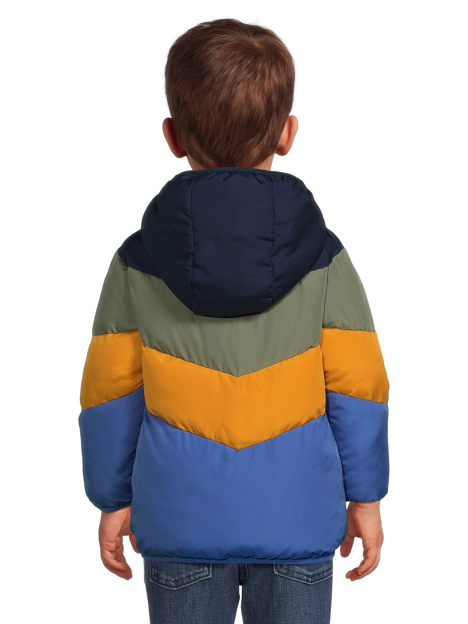 Swiss Tech Baby and Toddler Boy Heavyweight Puffer Jacket, Sizes 12M-5T
