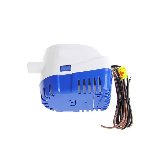 Tholdsy 750GPH barco 12V marino automático sumergible sentina bomba de agua automática interruptor de flotador Teléfono y Comunicación