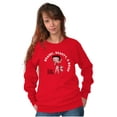 thumbnail image 4 of Brains Beauty & Betty Boop Cartoon Women Plus Size Sweatshirt Brisco Brands 2X, 4 of 6
