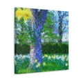 thumbnail image 2 of Daffodil: Pointillisme - Canvas, 2 of 10