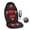 Black(Memory Foam 6-Nodes), variant on Snailax Memory Foam Vibration Seat Massager Cushion with heat, Back Massager Chair Pad for home office use