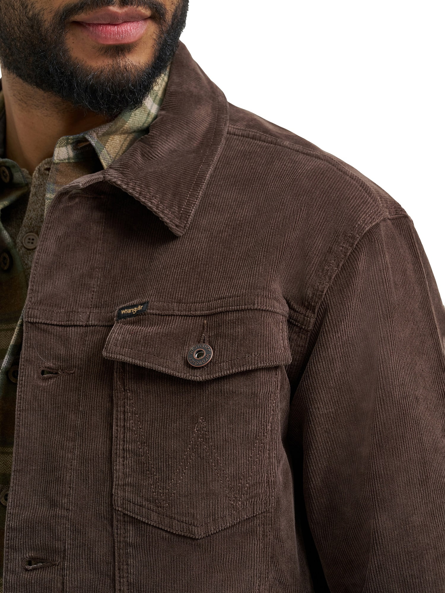 Wrangler® Men's Unlined Corduroy Jacket - Walmart.com