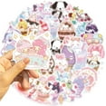 thumbnail image 4 of DONNGZAE 200 PCS Cute Sanrio Cartoon Stickers for Kids Teens, Vinyl Waterproof Water Bottles Laptop Skateboard Stickers SLO526-0400, 4 of 6