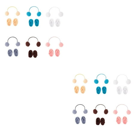 

2pcs 2PCS/Set New Born Photography Props Hand Crochet Baby Slippers Baby Photo Shoot Shoes Kids Photography Accessories