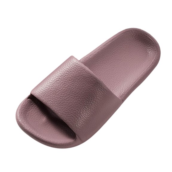 HNMKIU Comfy Slippers for Women Men Summer Beach Non Indoor Outdoor Soft Bottom Quick Drying Multiple Sizes Women Shoes Purple,6.5