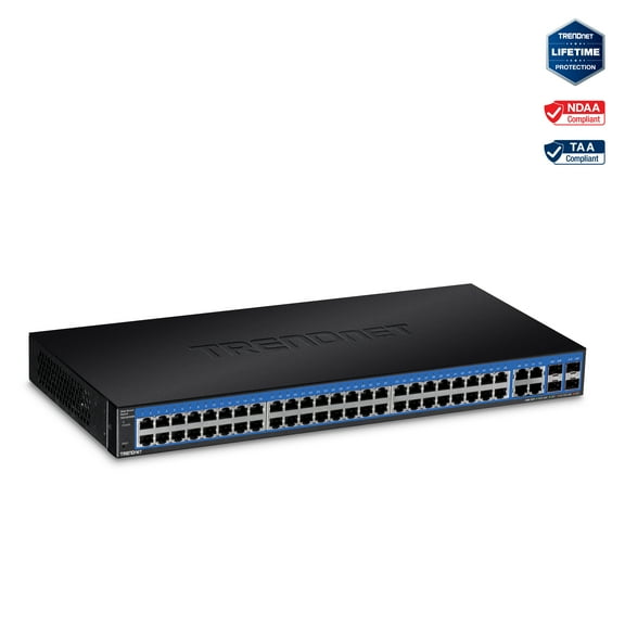TRENDnet TEG-524WS 52 Port Gigabit Web Smart Switch