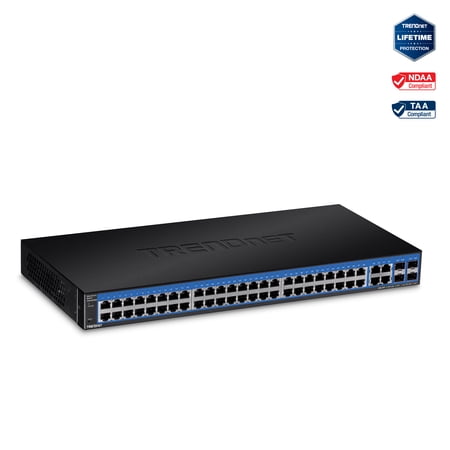 TRENDnet TEG-524WS 52 Port Gigabit Web Smart Switch price history on PriceWatchPro