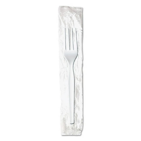 Dixie - Fork - 6.14 in - disposable - white (pack of 1000) medium Weight 