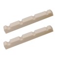 thumbnail image 1 of Tuercas Curvas Ranuradas Yuyangstore Beige 2 Piezas para Guitarra Eléctrica, 1 of 8
