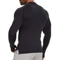 thumbnail image 3 of ANYFIT WEAR Mens Quarter Zipper Pullover Long Sleeve Golf Athletic Shirt Workout Running Tops Sweatshirt with Thumb Hole, 3 of 7