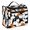 Multicolor 4, variant on Herdesigns Dalmatian Dog Large Travel Toiletry Bag with Hanging Hook for Women Men, Funny Puppy Makeup Cosmetic Organizer for Accessories